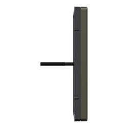 D-Life - enjoliveur pour prise télévision - métal mocca - MEG4123-6052 Schneider Electric