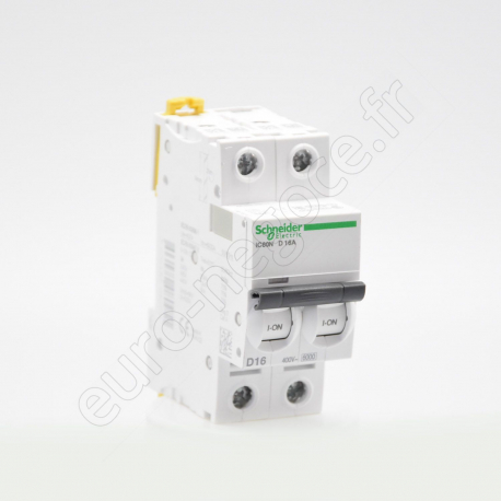 Circuit Breakers iC60  - A9F75201 - IC60N DISJ 2P 1A D