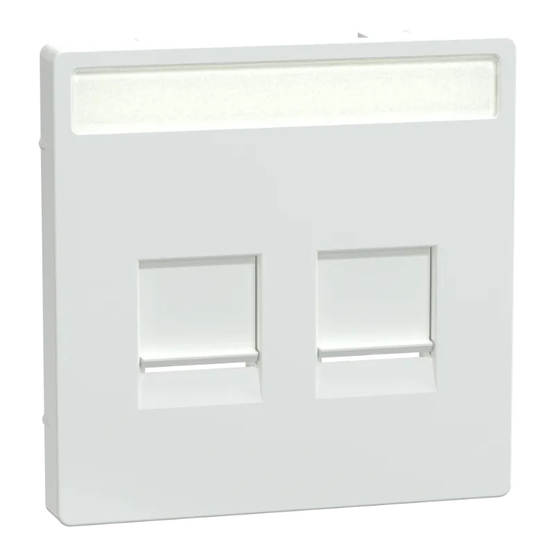 Enjo RJ45 porte-étiq lotus - MEG4564-6035 Schneider Electric