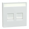 Enjo RJ45 porte-étiq lotus - MEG4564-6035 Schneider Electric