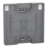 Enjo RJ45 porte-étiq nickel - MEG4564-6050 Schneider Electric