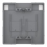 Enjo RJ45 porte-étiq nickel - MEG4564-6050 Schneider Electric