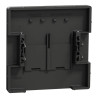 Enjo simple RJ45x2 anthracite - MEG4572-6034 Schneider Electric