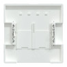 Enjo simple RJ45x2 blanc lotus - MEG4572-6035 Schneider Electric