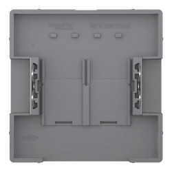 Enjo simple RJ45x2 nickel - MEG4572-6050 Schneider Electric