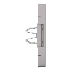 Enjo simple RJ45x2 nickel - MEG4572-6050 Schneider Electric