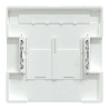 Enjo étiquette RJ45x2 lotus - MEG4574-6035 Schneider Electric