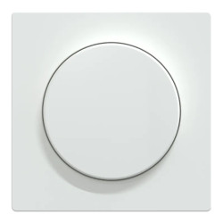 D-Life - enjoliveur pour variateur rotatif - blanc lotus - MEG5250-6035 Schneider Electric