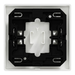 D-Life - enjoliveur simple sans marquage - blanc nordic mat - MTN3300-6037 Schneider Electric