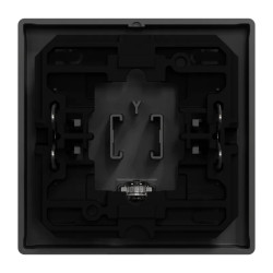 D-Life - enjoliveur pour commande simple avec voyant - anthracite - MTN3320-6034 Schneider Electric