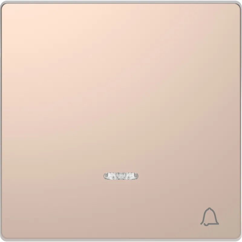 Enjo champagne voyant+carillon - MTN3325-6051 Schneider Electric