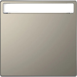 Enjo nickel et porte étiquette - MTN3360-6050 Schneider Electric