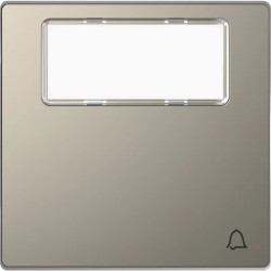 Enjo nickel étiquette+carillon - MTN3365-6050 Schneider Electric