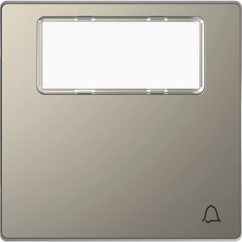 Enjo nickel étiquette+carillon - MTN3365-6050 Schneider Electric