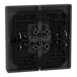 Enjoliveur double anthracite - MTN3400-6034 Schneider Electric