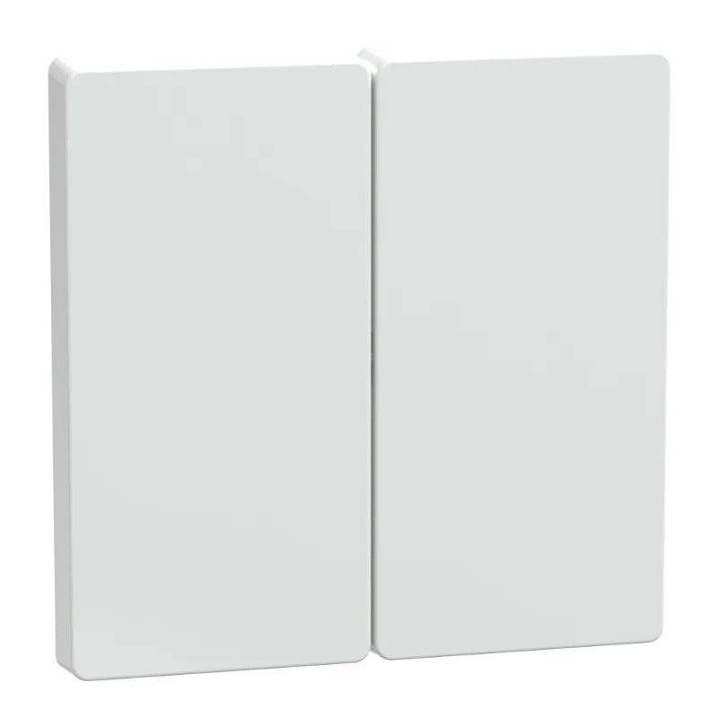 Enjoliveur double blanc lotus - MTN3400-6035 Schneider Electric