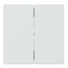 Enjoliveur double blanc lotus - MTN3400-6035 Schneider Electric