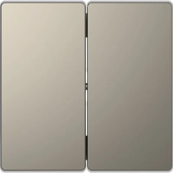 Enjoliveur double nickel - MTN3400-6050 Schneider Electric