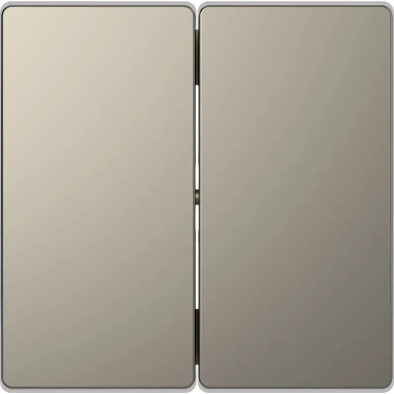 Enjoliveur double nickel - MTN3400-6050 Schneider Electric