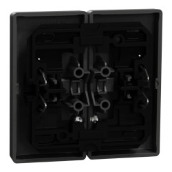 D-Life - enjoliveur pour commande double avec voyant - anthracite - MTN3420-6034 Schneider Electric