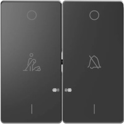 Enjo double anthr voyant+picto - MTN3429-6034 Schneider Electric