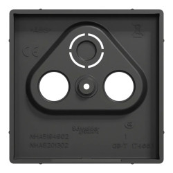 D-Life - enjoliveur pour prise télévision - anthracite - MTN4123-6034 Schneider Electric