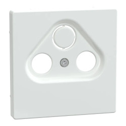 D-Life - enjoliveur pour prise télévision - blanc lotus - MTN4123-6035 Schneider Electric