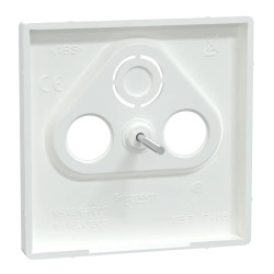 D-Life - enjoliveur pour prise télévision - blanc lotus - MTN4123-6035 Schneider Electric