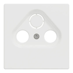 D-Life - enjoliveur pour prise télévision - blanc nordic mat - MTN4123-6037 Schneider Electric