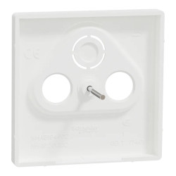 D-Life - enjoliveur pour prise télévision - blanc nordic mat - MTN4123-6037 Schneider Electric