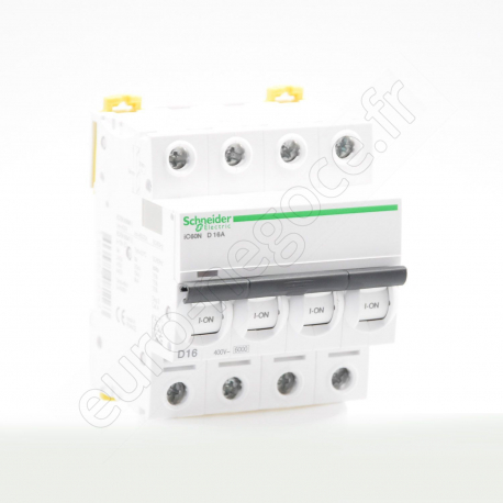 Circuit Breakers iC60  - A9F75404 - IC60N DISJ 4P 4A D
