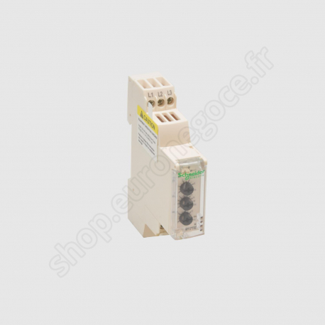 Relays Power Meter Relays  - RM17TE00 - REL. PHASE ORDRE ABSENCE ASYMETRIE TENSION 208..48
