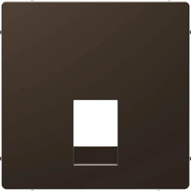 D-Life - enjoliveur pour prise RJ11/RJ12 - métal mocca - MTN4215-6052 Schneider Electric