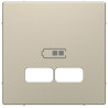 D-Life - enjoliveur pour prise USB - blanc sable - MTN4367-6033 Schneider Electric