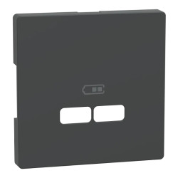D-Life - enjoliveur pour prise USB - anthracite - MTN4367-6034 Schneider Electric
