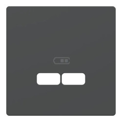 D-Life - enjoliveur pour prise USB - anthracite - MTN4367-6034 Schneider Electric