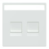 Enjo RJ45 porte-étiq lotus - MTN4564-6035 Schneider Electric