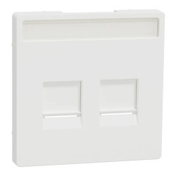 Enjo RJ45 porte-étiq b.mat - MTN4564-6037 Schneider Electric