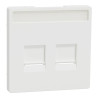 Enjo RJ45 porte-étiq b.mat - MTN4564-6037 Schneider Electric
