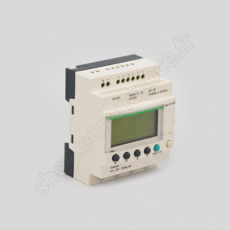 PLC & PAC Controller Zelio  - SR3B101BD - MODULE LOG. 10 E-S 24 VDC
