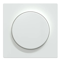 D-Life - enjoliveur pour variateur rotatif - blanc lotus - MTN5250-6035 Schneider Electric