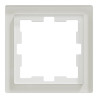D-Life - cadre de finition - verre - blanc - 1 poste - MEG4010-6520 Schneider Electric