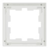 D-Life - cadre de finition - verre - blanc - 1 poste - MEG4010-6520 Schneider Electric