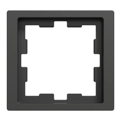 D-Life - cadre de finition - anthracite - 1 poste - MEG4010-6534 Schneider Electric
