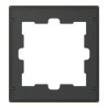 D-Life - cadre de finition - métal - mocca - 1 poste - MEG4010-6552 Schneider Electric