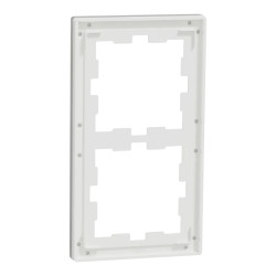 D-Life - cadre de finition - verre - blanc - 2 postes - MEG4020-6520 Schneider Electric