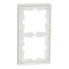 D-Life - cadre de finition - verre - blanc - 2 postes - MEG4020-6520 Schneider Electric