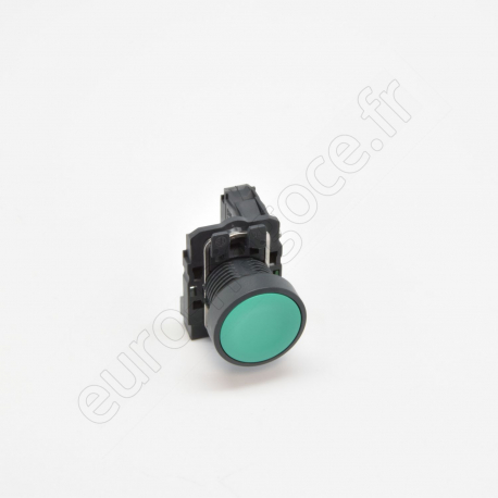 Pushbuttons  - XB5AA31 - BOUTON POUSSOIR VERT AFFLEURANT