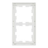 D-Life - cadre de finition - verre - blanc - 2 postes - MEG4020-6520 Schneider Electric