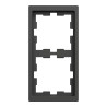 D-Life - cadre de finition - anthracite - 2 postes - MEG4020-6534 Schneider Electric